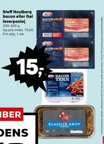 SuperBrugsen Steff houlberg baconskiver tilbud