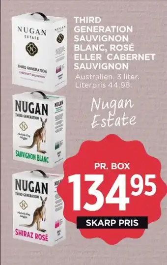 MENY Ukendt australsk rødvin tilbud