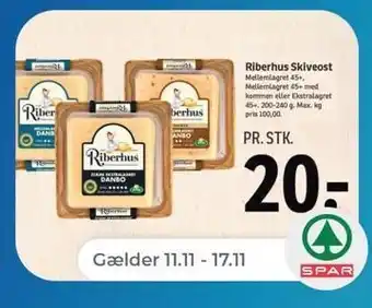 Netto Riberhus skiveost tilbud