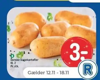 Netto Danske bagekartofler tilbud