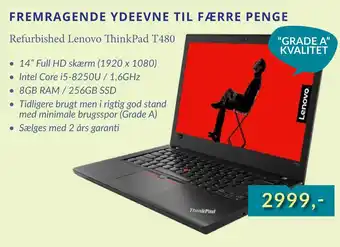 Refurbished lenovo thinkpad t480