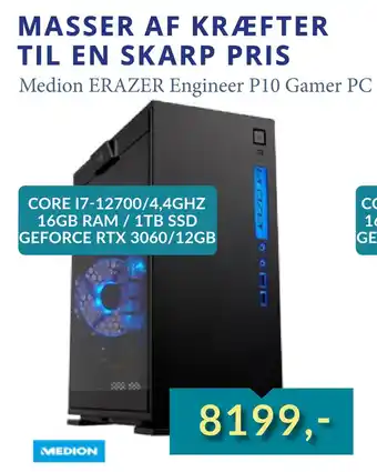 Medion erazer engineer p10 gamer pc