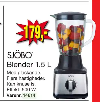 Harald Nyborg Blender 1,5 l tilbud