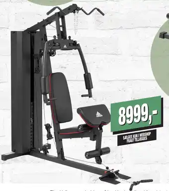 Harald Nyborg Home gym inkl. 100 kg tilbud