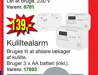 Kuliltealarm