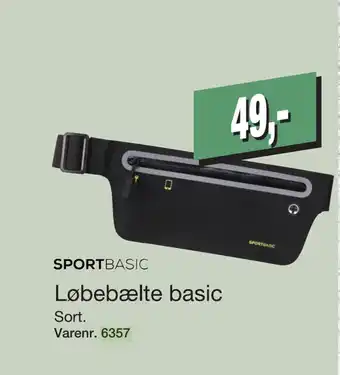 Harald Nyborg Løbebælte basic tilbud