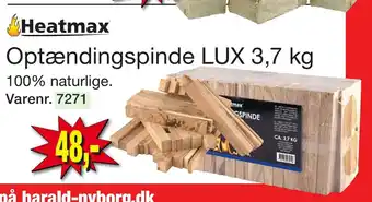 Harald Nyborg Optændingspinde lux 3,7 kg tilbud