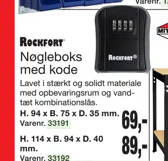 Harald Nyborg Nøgleboks med kode tilbud