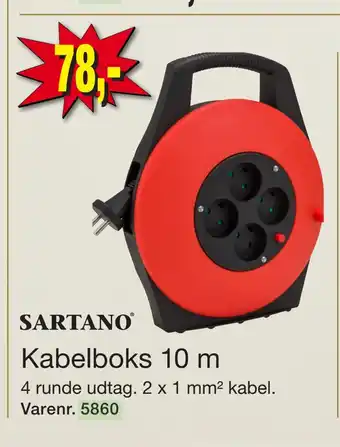 Harald Nyborg Kabelboks 10 m tilbud