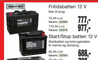 Harald Nyborg Fritidsbatteri 12 v tilbud