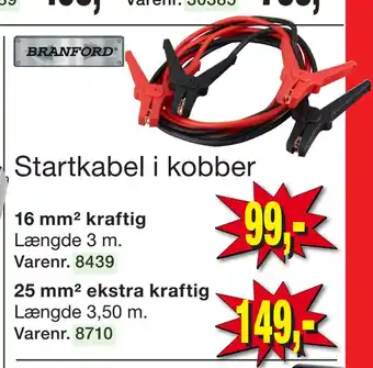 Harald Nyborg Startkabel i kobber tilbud