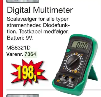 Harald Nyborg Digital multimeter tilbud
