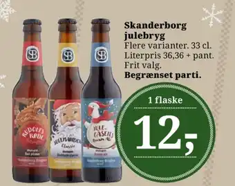 Julegåsens brown ale specialøl