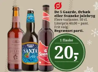 Dagli'Brugsen Julius specialøl tilbud