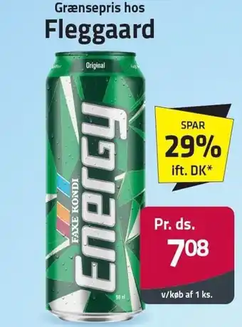 Fleggaard Faxe kondi energy tilbud