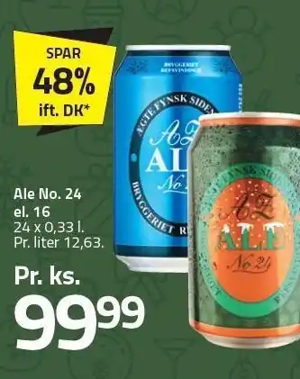 Fleggaard Ale no. 24 tilbud