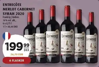 Scandinavian Park Entrecôte merlot cabernet syrah 2020 tilbud