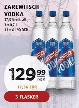 Scandinavian Park Zarewitsch vodka tilbud