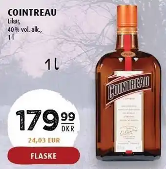 Scandinavian Park Cointreau tilbud