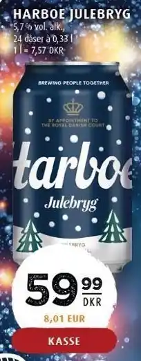 Scandinavian Park Harboe julebryg tilbud