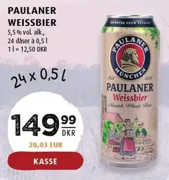 Scandinavian Park Paulaner weissbier tilbud