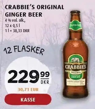 Scandinavian Park Crabbie's original ginger beer tilbud