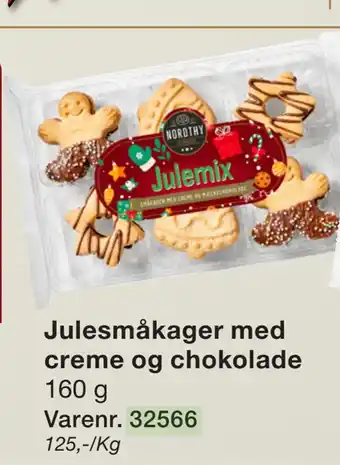 Harald Nyborg Julesmåkager med creme og chokolade tilbud