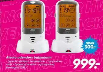 Bilka Alecto babyalarm tilbud