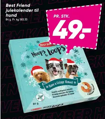 Bilka Best friend hundejulekalender tilbud