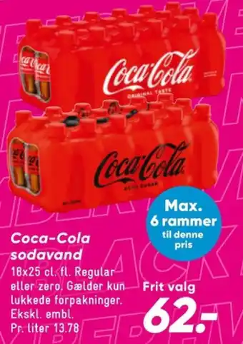 Bilka Coca cola zero cola tilbud