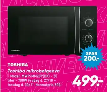 Toshiba mikroovn