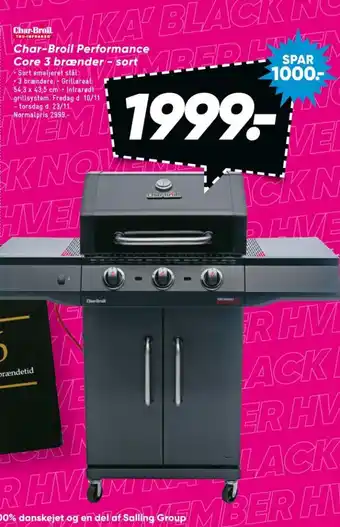 Bilka Charbroil gasgrill tilbud