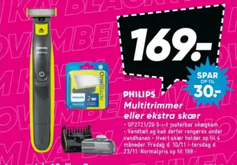 Bilka Oneblade barbermaskine tilbud