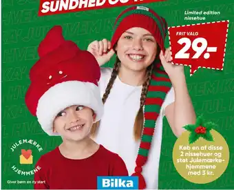 Bilka Ukendt nissehue tilbud
