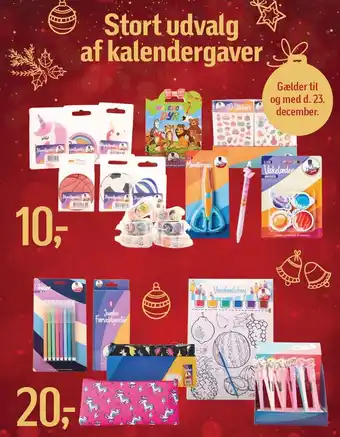 Stort udvalg af kalendergaver