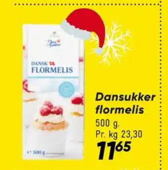 Dansukker flormelis