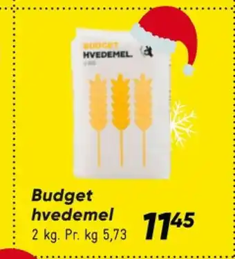Bilka Budget hvedemel tilbud