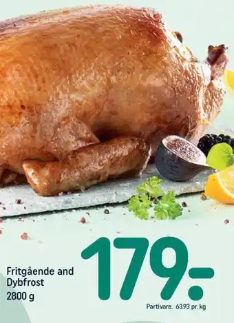 REMA 1000 Fritgående and Dybfrost 2800 g tilbud
