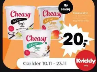 Netto Cheasy skyr tilbud