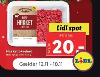 Netto Hakket oksekød tilbud
