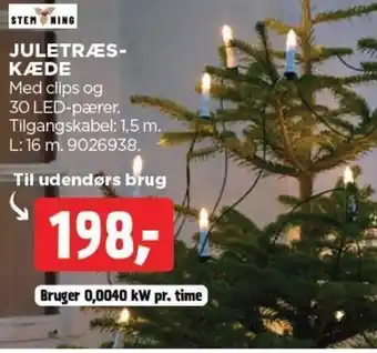 JULETRÆS- KÆDE