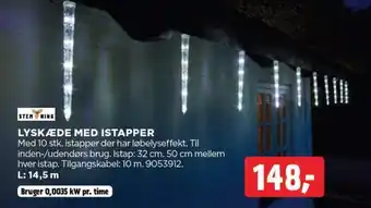 jem & fix LYSKÆDE MED ISTAPPER tilbud