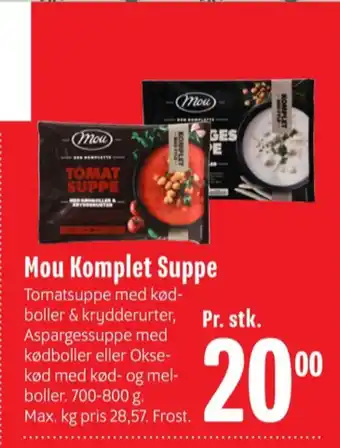 Min Købmand Mou tomatsuppe komplet tilbud