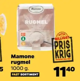 Netto Mamone rugmel tilbud
