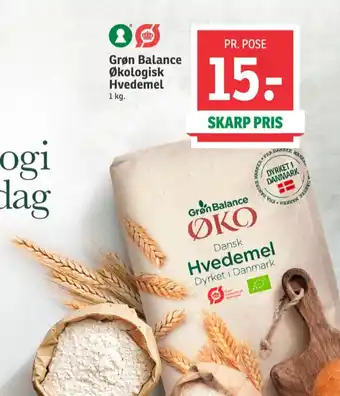 SPAR Grøn balance hvedemel tilbud
