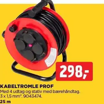 jem & fix KABELTROMLE PROF tilbud