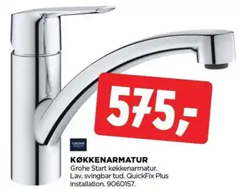 jem & fix GROHE KØKKENARMATUR tilbud