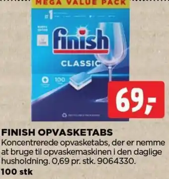 jem & fix FINISH OPVASKETABS tilbud