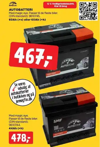 jem & fix AUTOBATTERI tilbud