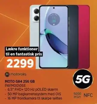 Power Motorola moto g84 256 gb tilbud